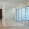 ZipWall 12 dust barrier poles in-use commercial