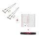 Buy 2 ZipWall® 12 2-Packs, Get a 10' x 9' ZipSheet™ with Door & Carry Bag FREE