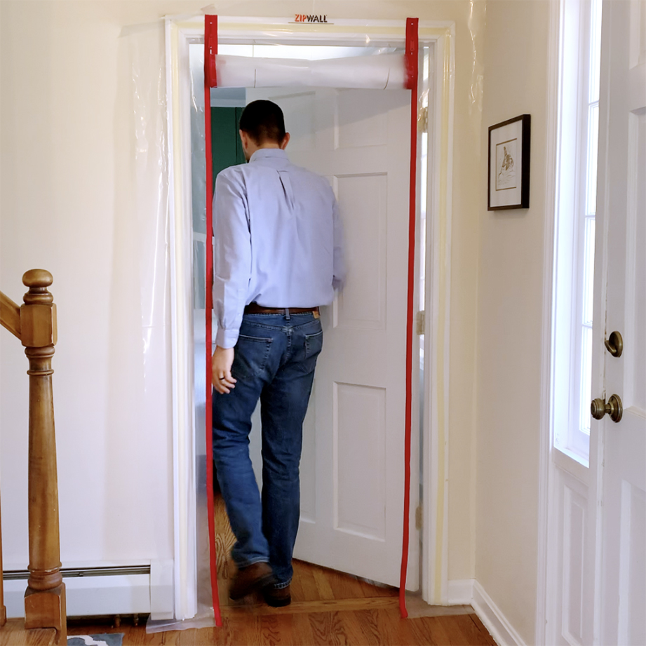 zipwall-zipdoor-seal-bedroom-for-covid