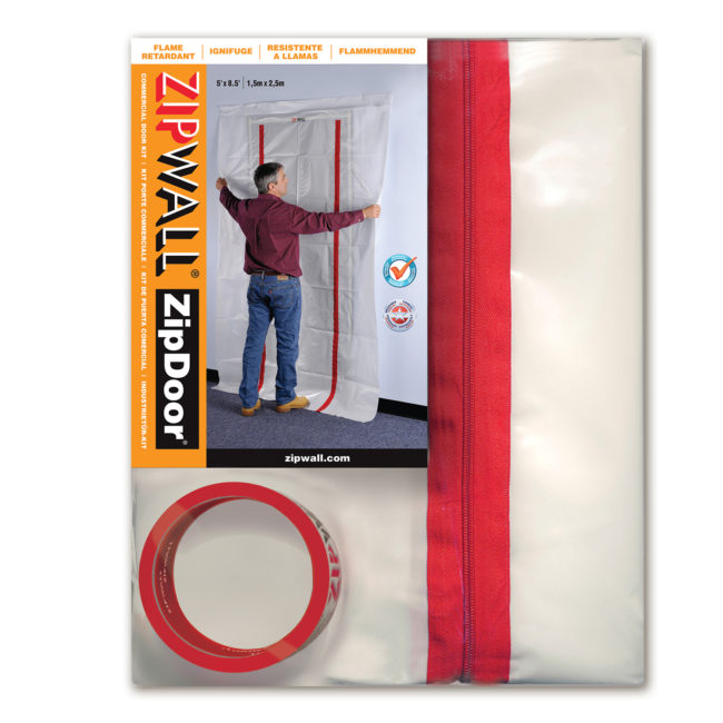 ZipWall ZipDoor Commercial Door Kit product commercial