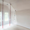 ZipWall 20 dust barrier poles in-use residential