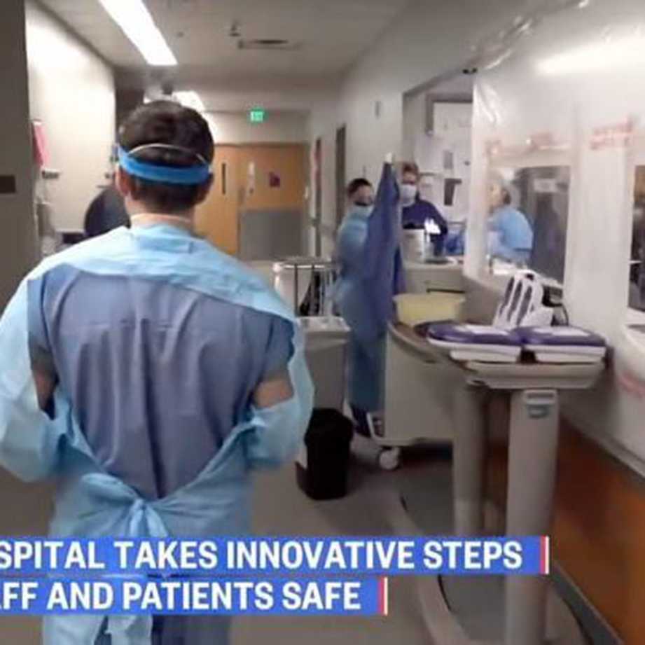 zipwall-barriers-for-covid-ward-seattle-WA-hospital