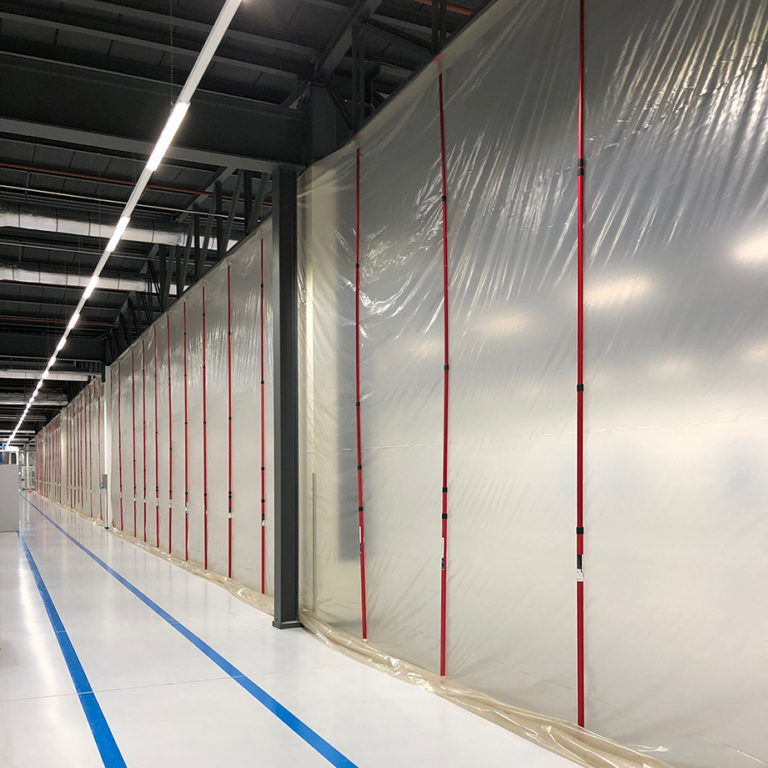 ZipWall® ZipWall® 20 foot Poles are Perfect for Commercial Applications