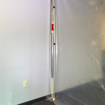 ZipWall Doublesided Tape in-use commercial
