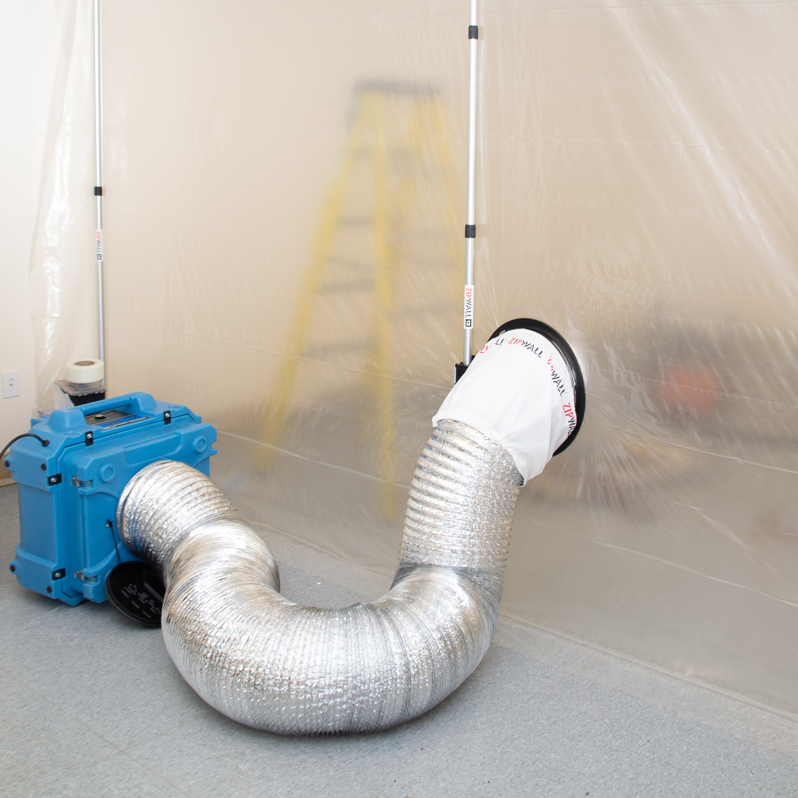 ZipWall® Dust Barrier PassThrough™ ZipWall Dust Barrier System