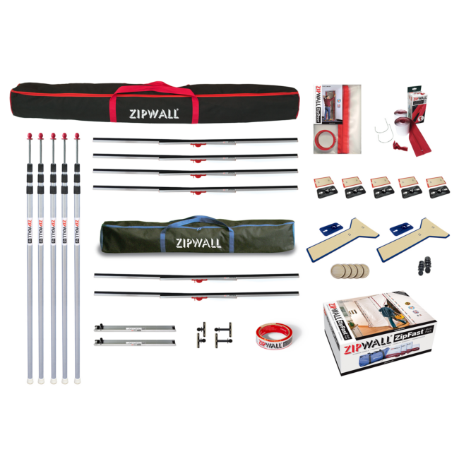 ZipWall Dust Barrier Tool Kit