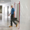 ZipWall Heavy Duty Zipper in-use commercial