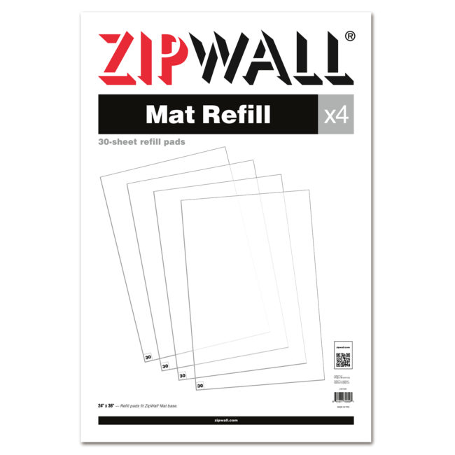 ZipWall Mat Refill product commercial and residential