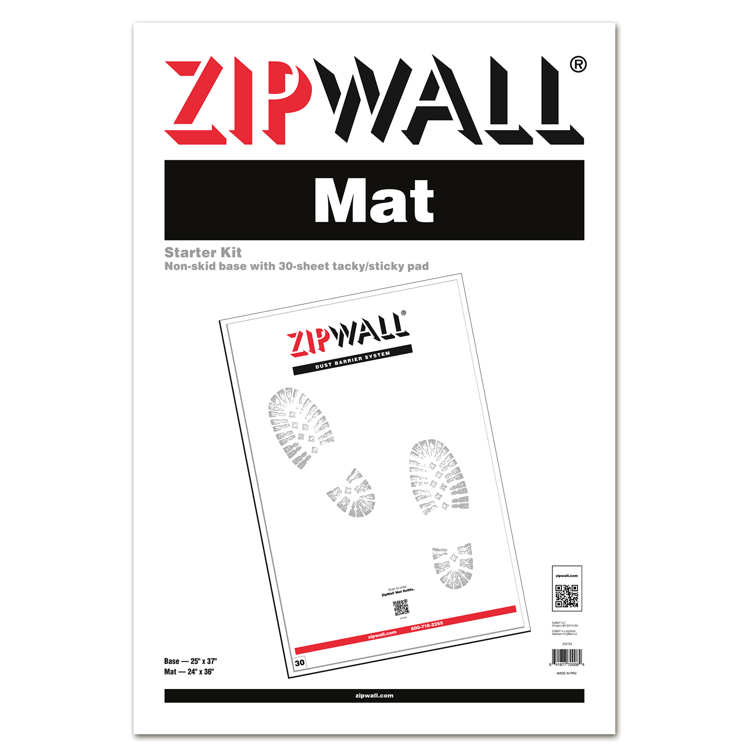 ZipWall® Double-Sided Tape - ZipWall Dust Barrier System