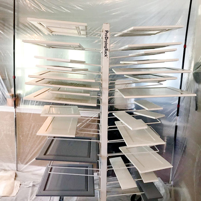 ZipWall® Paint Drying Booth ZipWall Dust Barrier System