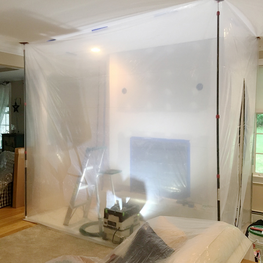 Residential and Commercial Painting - ZipWall Dust Barrier System