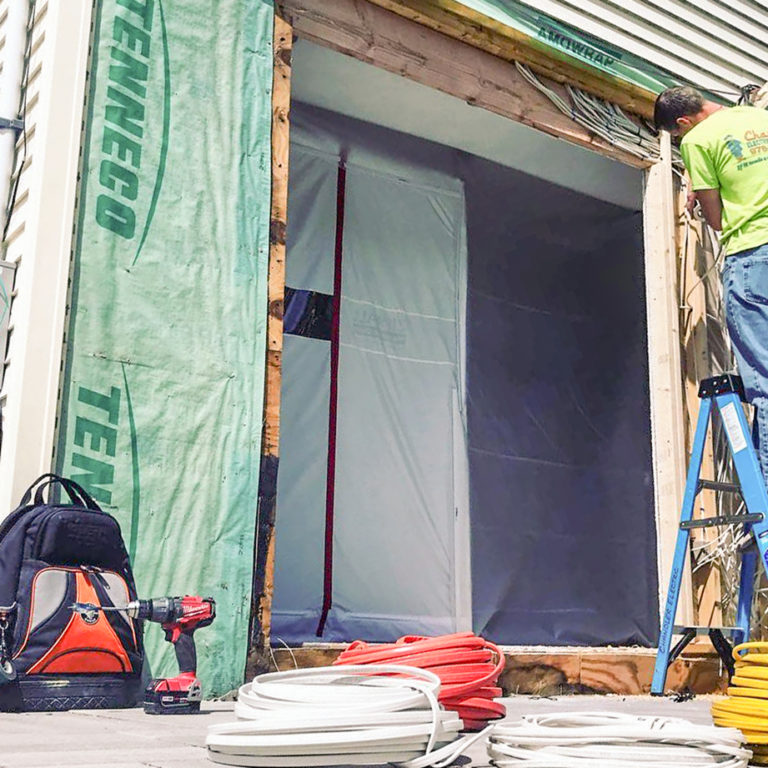 ZipWall® ZipWall Door for Easy Access ZipWall Dust Barrier