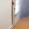 ZipWall SideBridge Tapeless Seal Wall Mount in-use residential