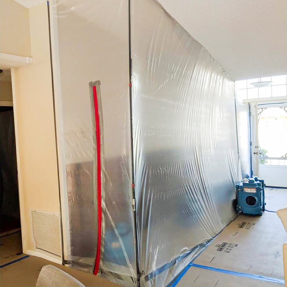 zipwall-water-restoration-remediation-drying-chamber-residential