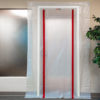 ZipWall Zipdoor Commercial Door Kit in-use commercial