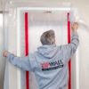 ZipWall Zipdoor Commercial Door Kit in-use commercial