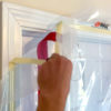 Zipwall ZipDoor door kit in-use residential