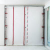 ZipWall ZipFast Reusable Barrier Panels in use commercial