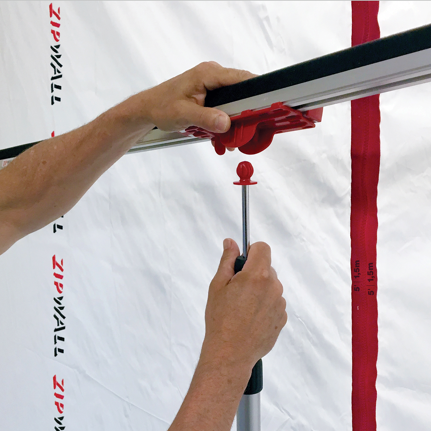 ZipWall® Heavy-Duty Zipper – 2 Pack - ZipWall Dust Barrier System