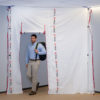 ZipWall ZipSheet Reusable Barrier zszt in-use commercial